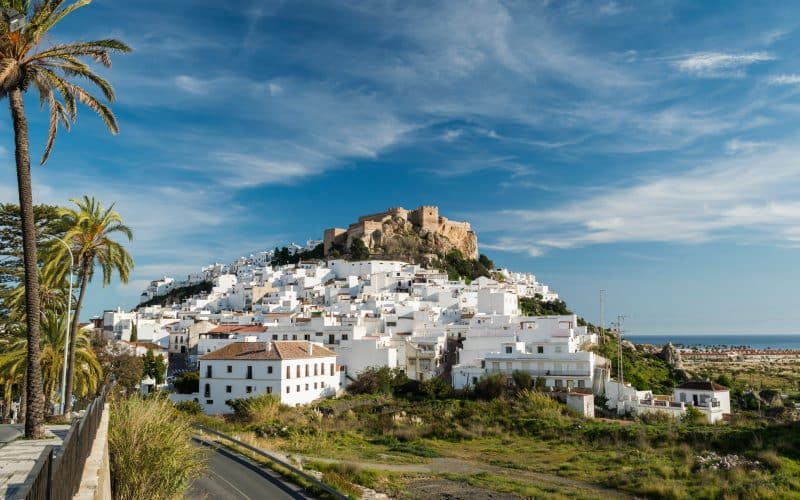 Salobreña, one of the most beautiful towns near Granada