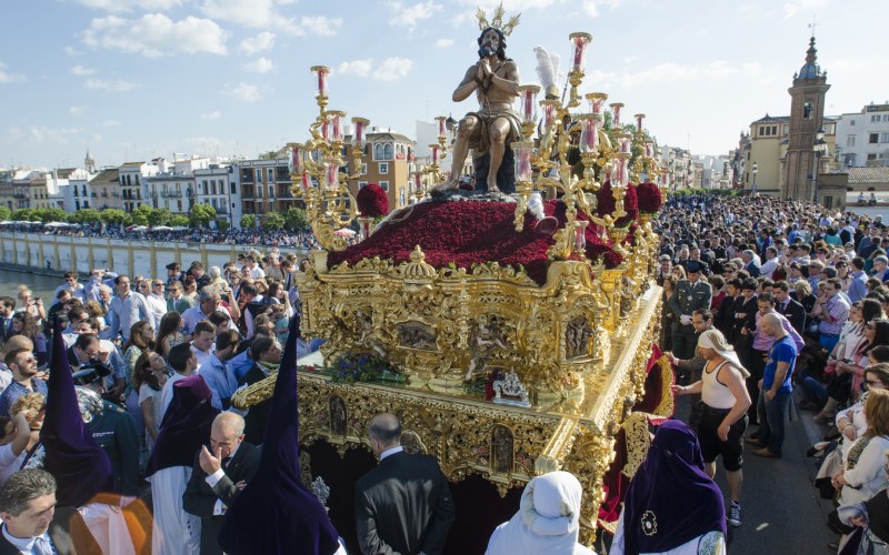 Holy Week procession in Seville