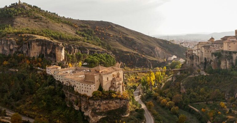 The vertiginous convent that watches over the Hanging Houses of Cuenca