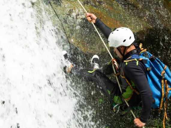Canyoning in Huesca, for the most adventurous
