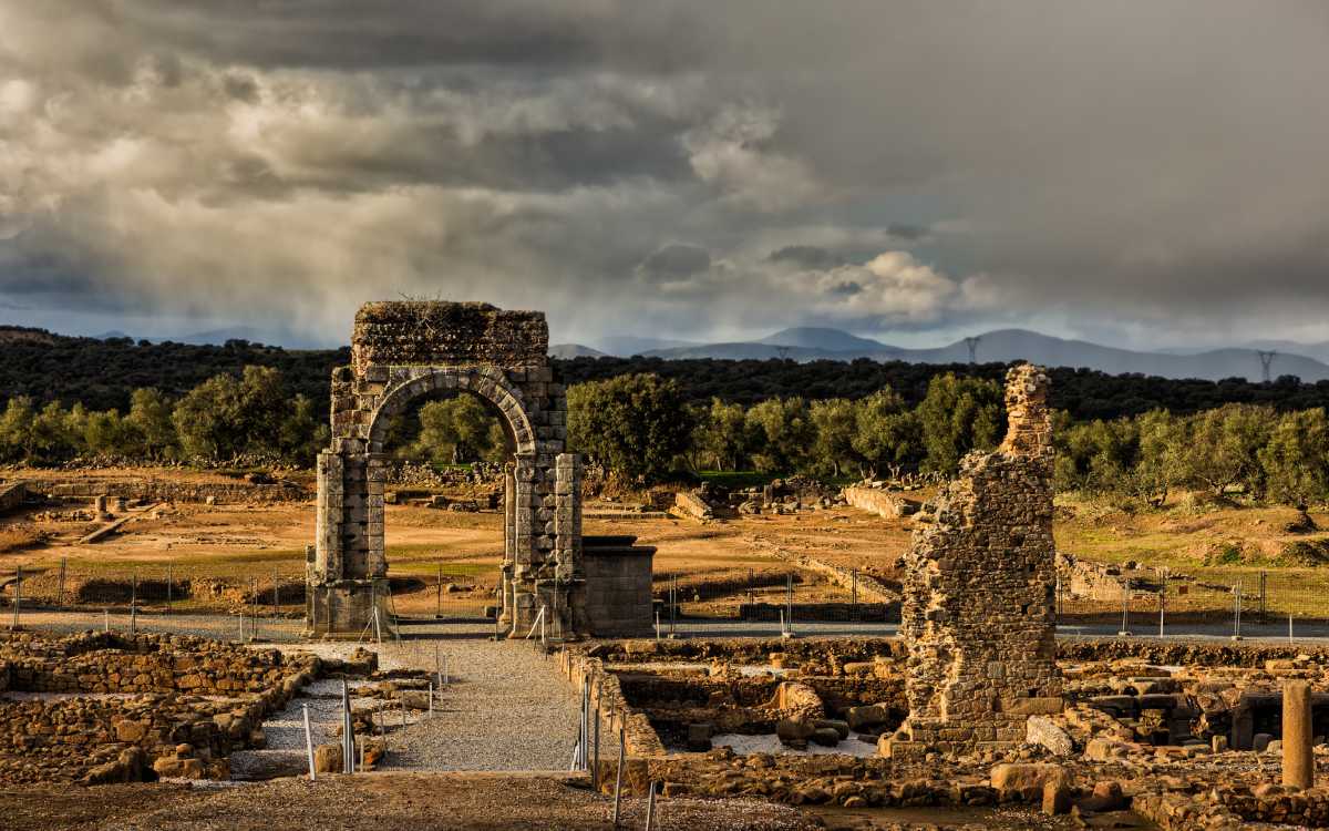 Cáparra, one of the best Roman ruins in Spain.
