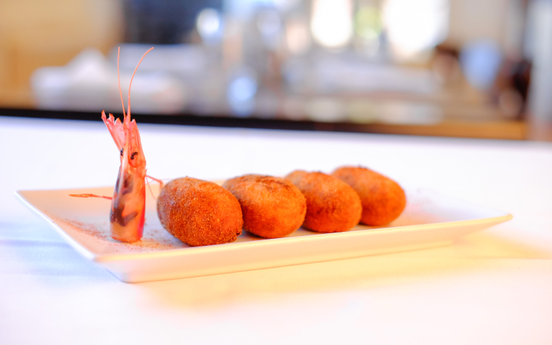 croquettes with shrimp