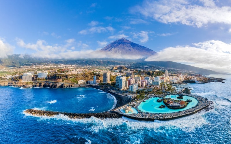 Panoramic view of Tenerife